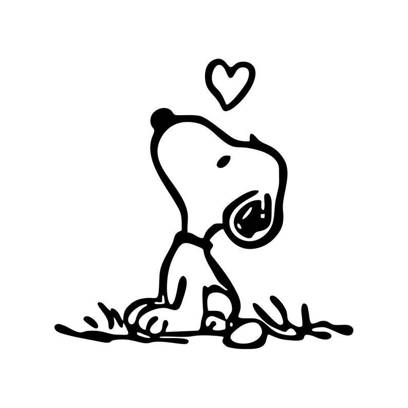 794x794 Snoopy Love Graphics Dxf Png Cdr Pdf Vector Art Etsy