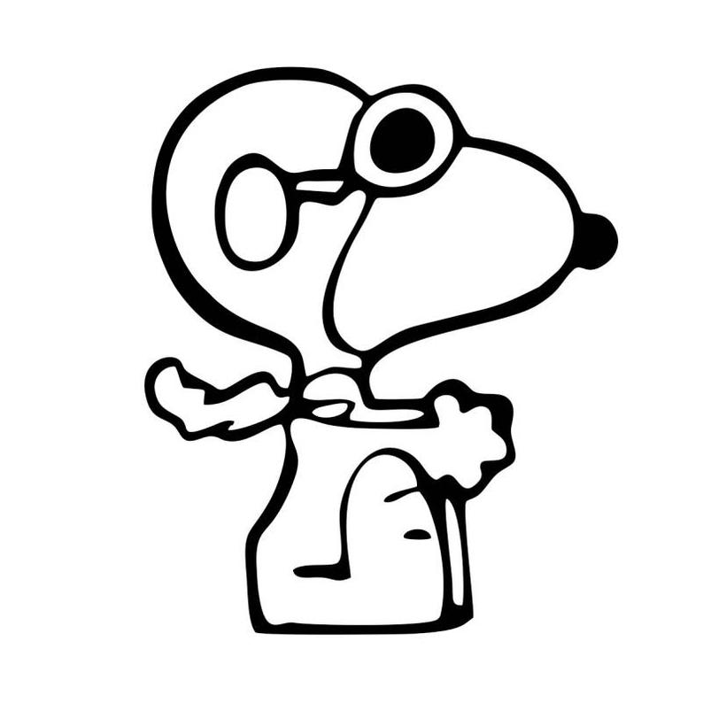 794x794 Snoopy Red Baron Funny Car Truck Graphics Dxf Png Cdr Etsy