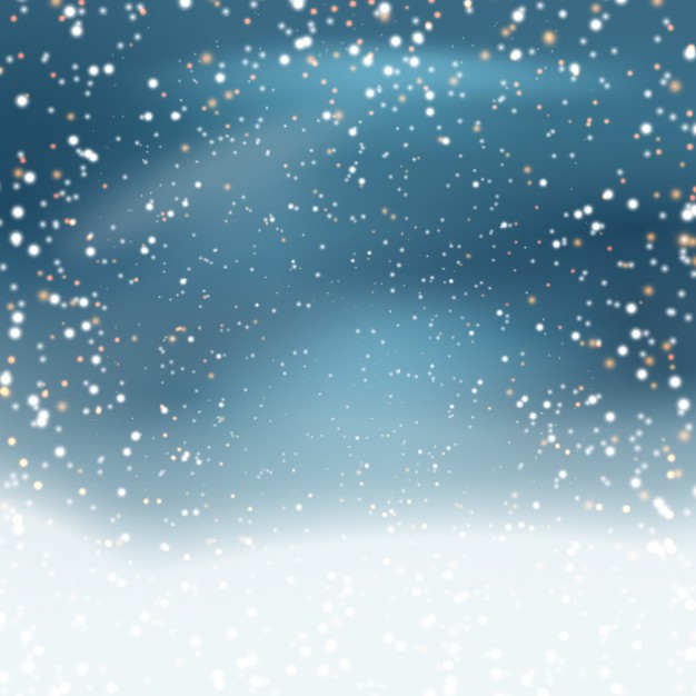 626x626 Snowy Blue Background Vector Free Download