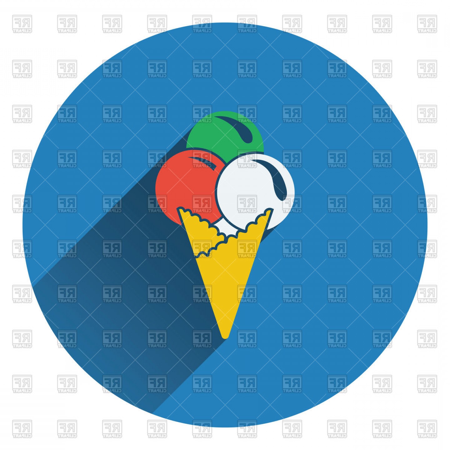 1440x1440 Snow Cone Vector Catchsplace