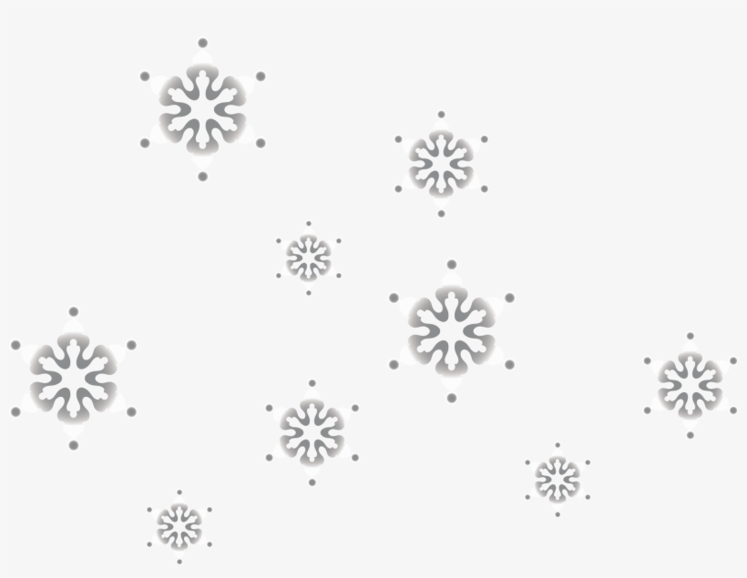 820x635 Snow Falling Vector