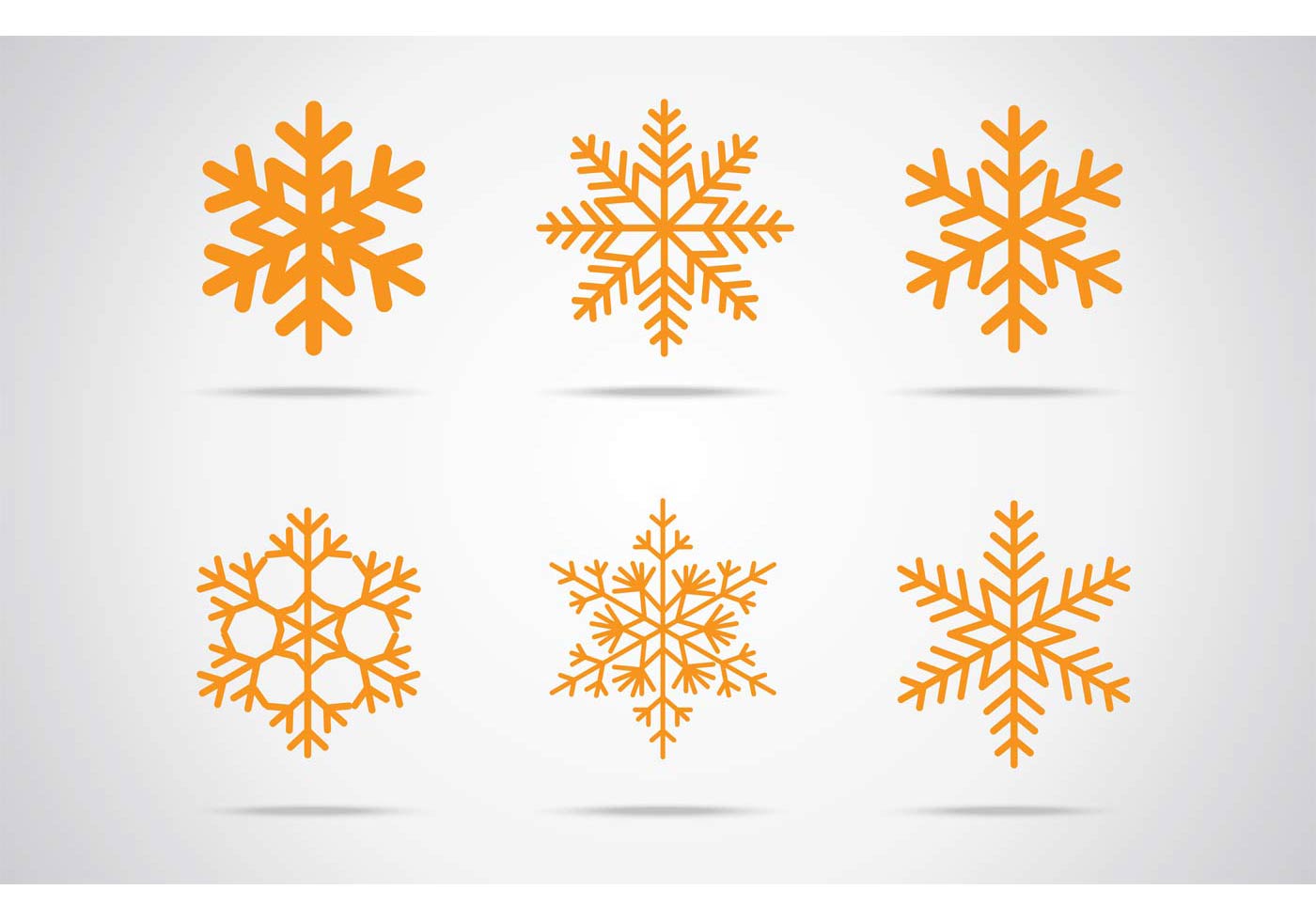 1400x980 Snowflake Free Vector Art