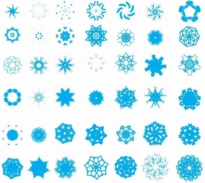 413x368 Snowflake Free Vector Download