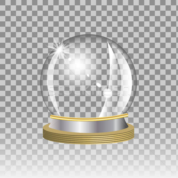 Empty Snow Globe Vector Illustration Borys Dyvyzyniuk 600x600 Empty Snow Globe Vector Illustration Borys Dyvyzyniuk
