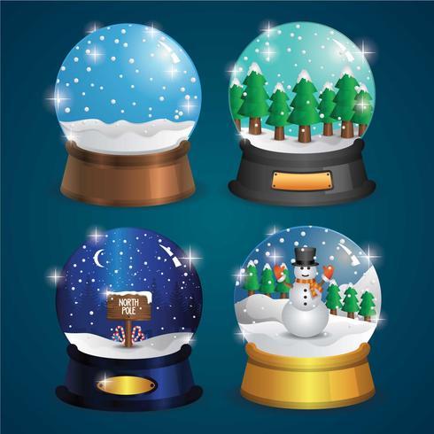 Snow Globe Vector at Vectorified.com | Collection of Snow Globe Vector ...