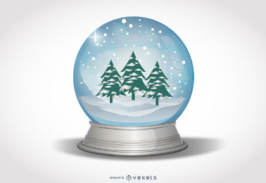 Snow Globe Vector Graphics To Download 378x260 Snow Globe Vector Graphics To Download