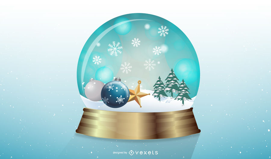 Vector Snowglobe 900x529 Vector Snowglobe