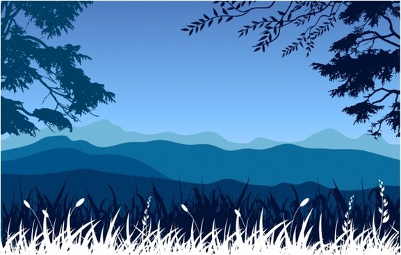 577x368 Snow Mountain Landscape Free Vector Download
