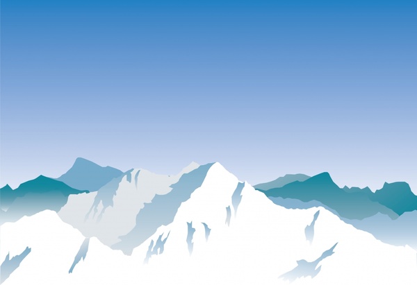 Snow Mountain Vector at Vectorified.com | Collection of Snow Mountain