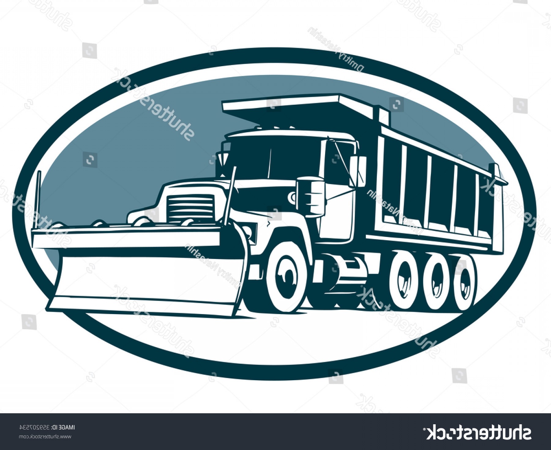 Snow Plow Truck Vector Illustration Tipper Soidergi 1800x1470 Snow Plow Truck Vector Illustration Tipper Soidergi