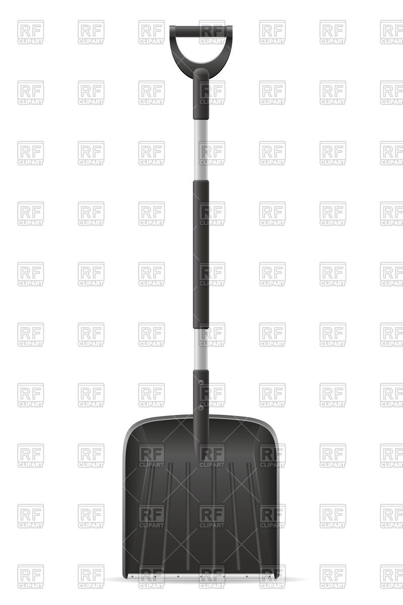 800x1200 Snow Shovels Vector Image Of Objects Konturvid