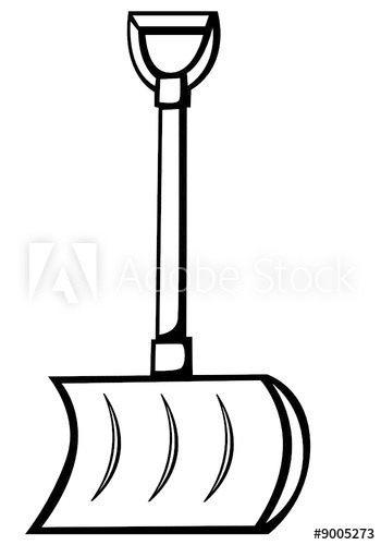 350x500 Snow Shovel