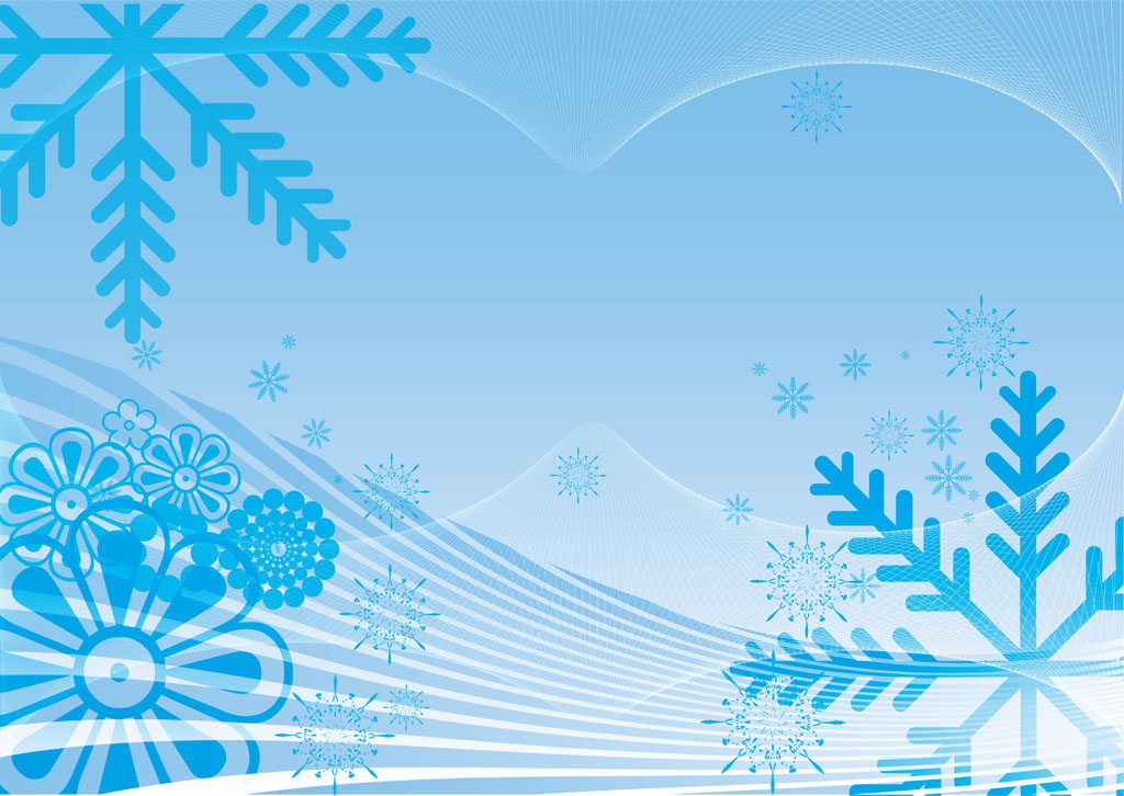 Winter Snow Vector Vector Art Graphics 1024x726 Winter Snow Vector Vector Art Graphics