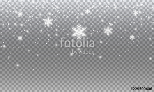 500x300 Snow Vector Transparent Realistic Snow Background Design Stock