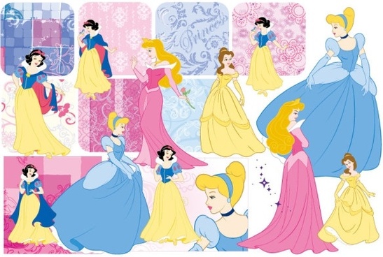 547x368 Snow White Free Vector Download