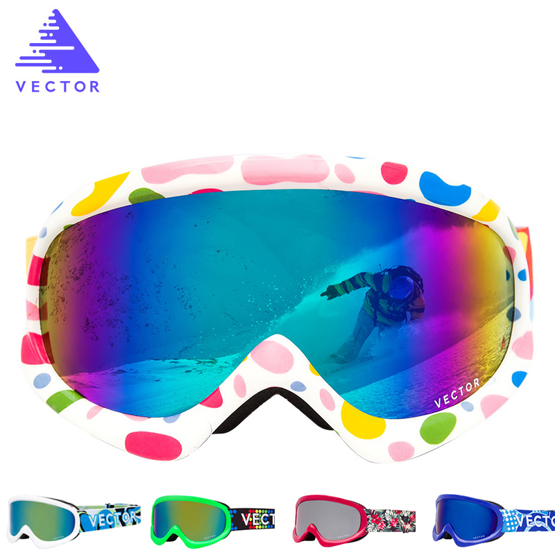 800x800 Vector Children Snowboard Goggles Snowboarding Supplies