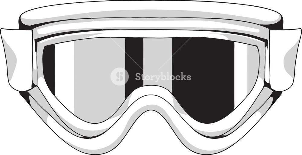 Snowboard Goggles Vector at Collection of Snowboard