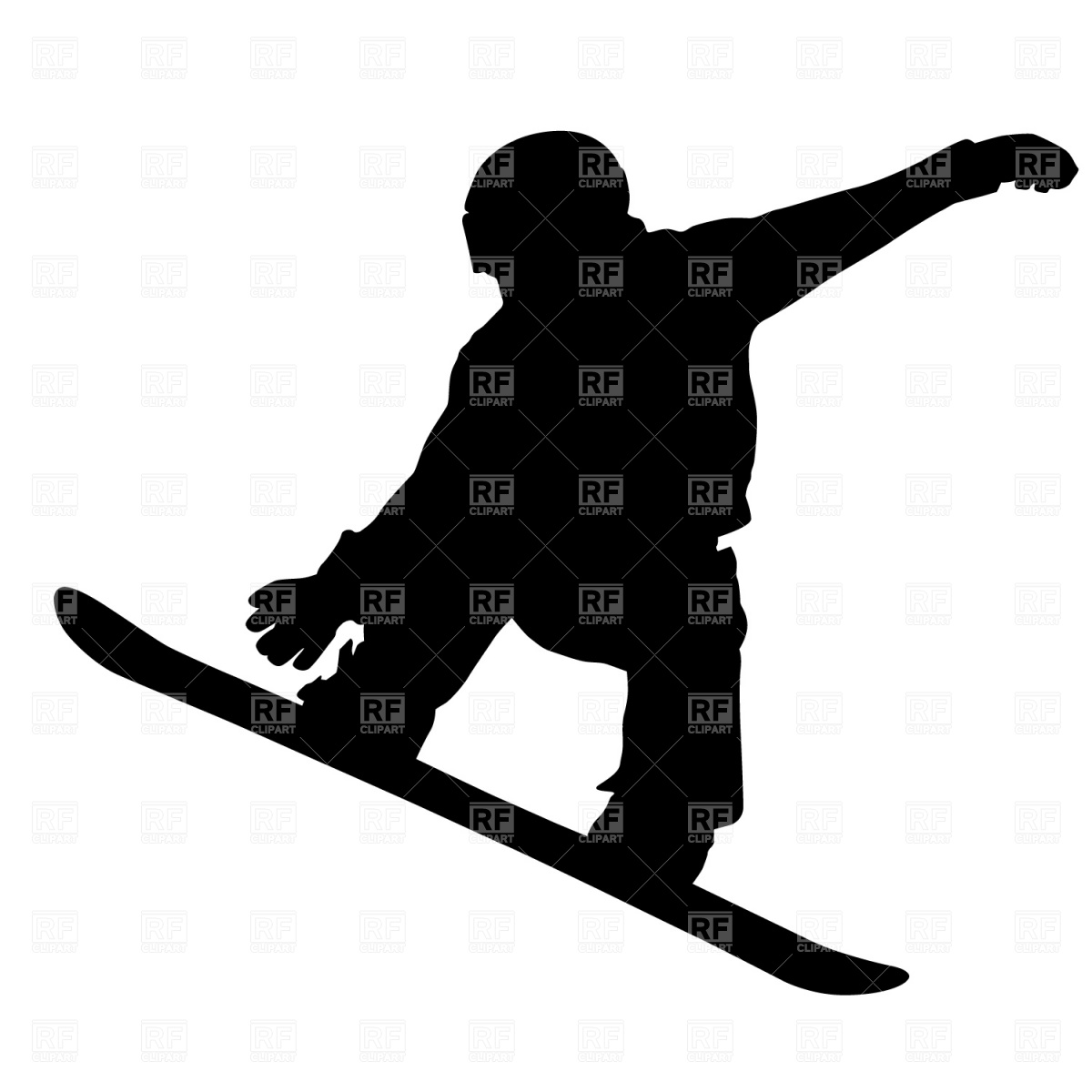 1200x1200 Snowboarder Vector Image Of People Prague