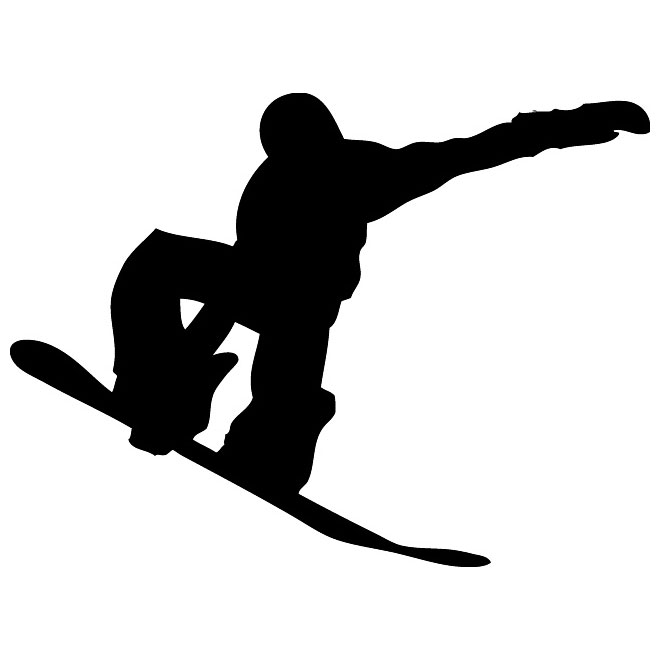 660x660 Snowboarder Vector Graphics Silhouette Free Vectors Ui Download