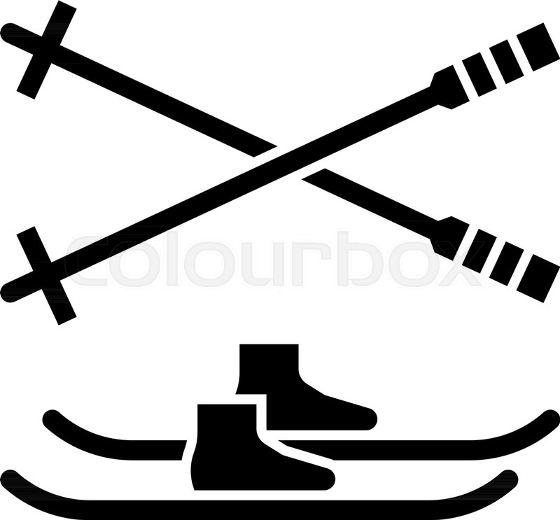 800x743 Glyph Beautiful Snowboard Vector Icon Stock Vector Colourbox