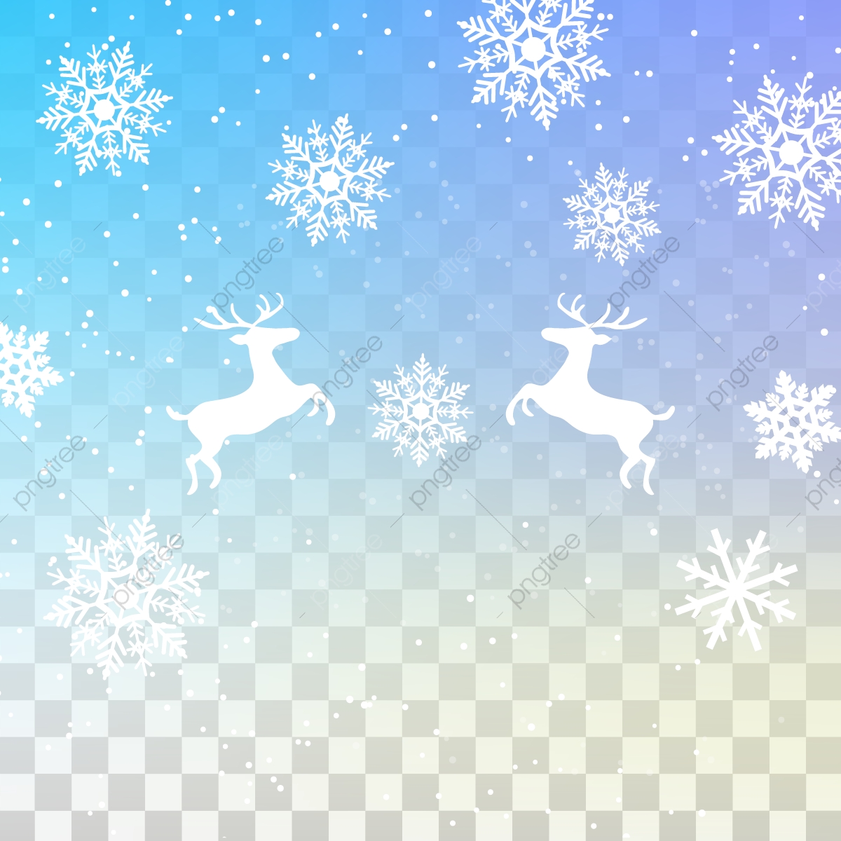 Snowfall Vector
