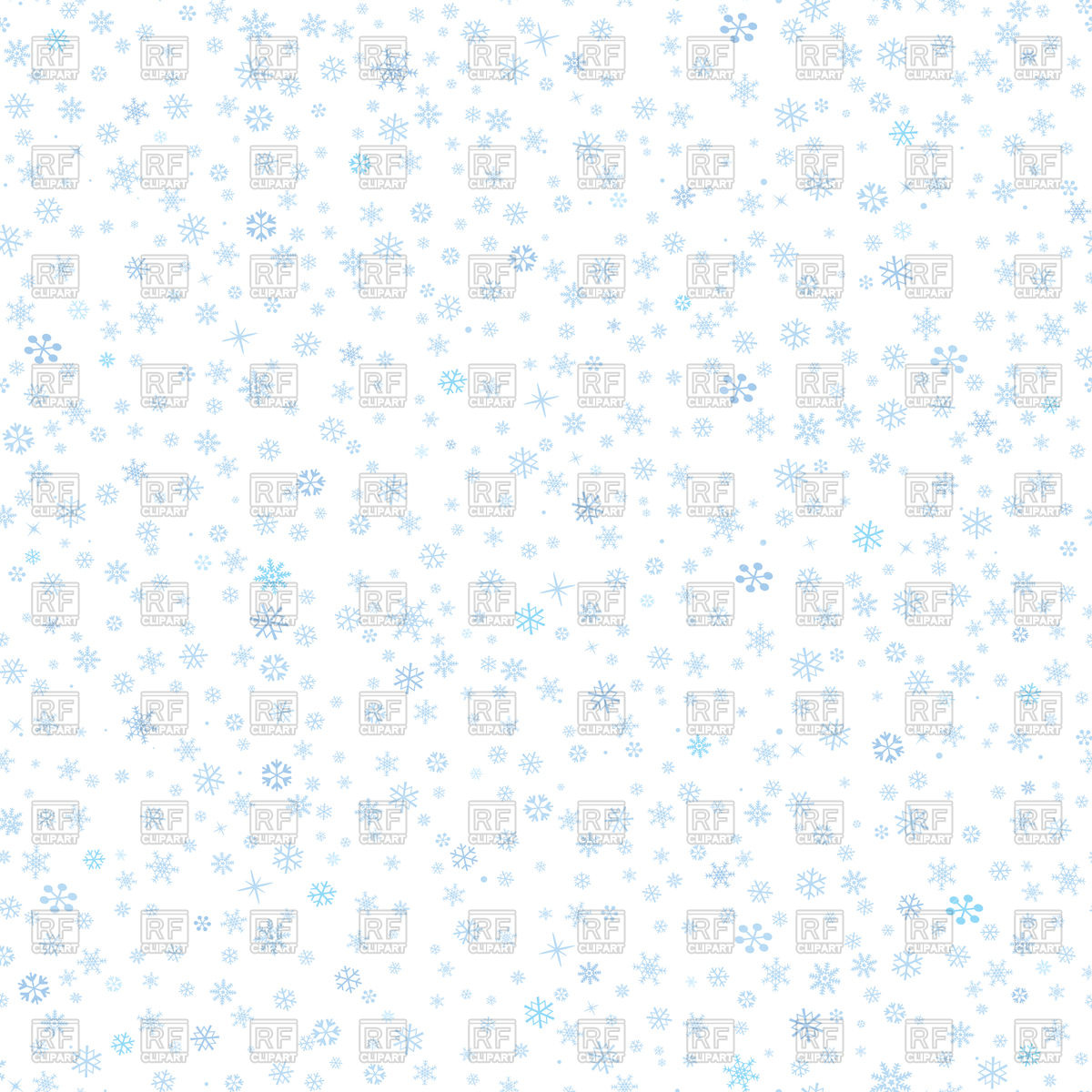 1200x1200 Snow Seamless Pattern, Winter Background With Snowflakes, Snowfall