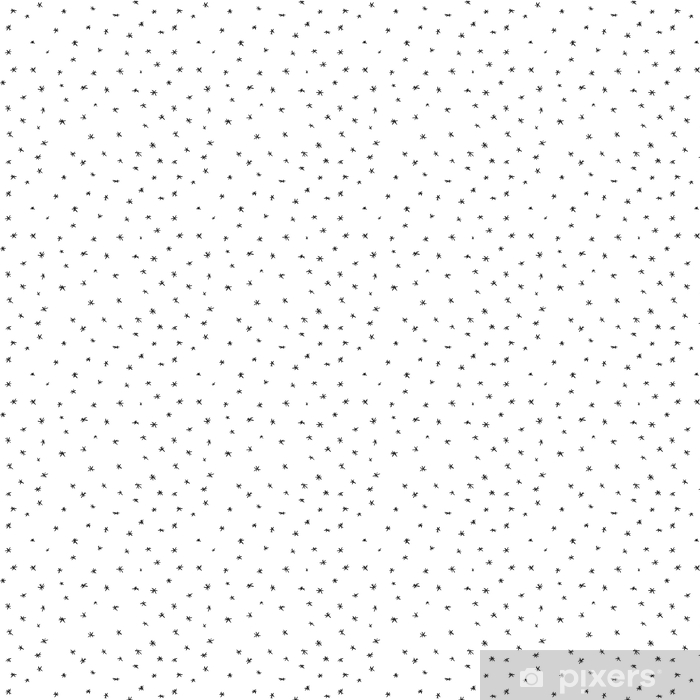 700x700 Vector Seamless Hand Drawn Stars And Snow Pattern Snowfall Vector