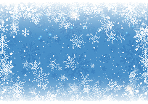 500x354 Snowflake Background Free Vector Art