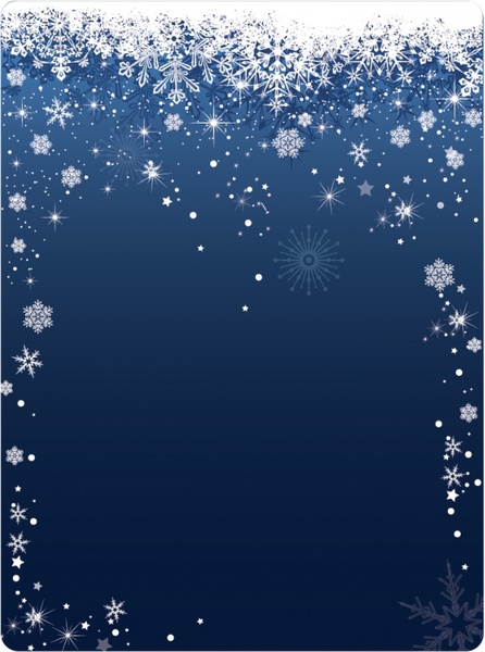 446x600 Snowflake Background Free Vector In Adobe Illustrator