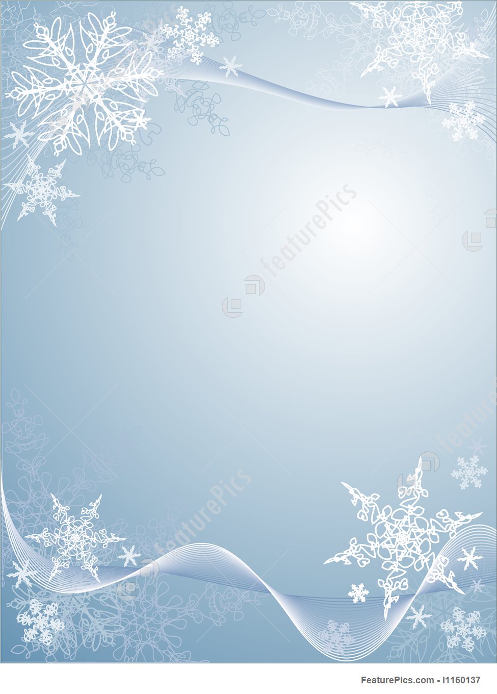 975x1360 Snowflake Background Vertical