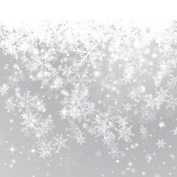 600x600 Beautiful Winter Snowflake Background Vector Graphics My Free