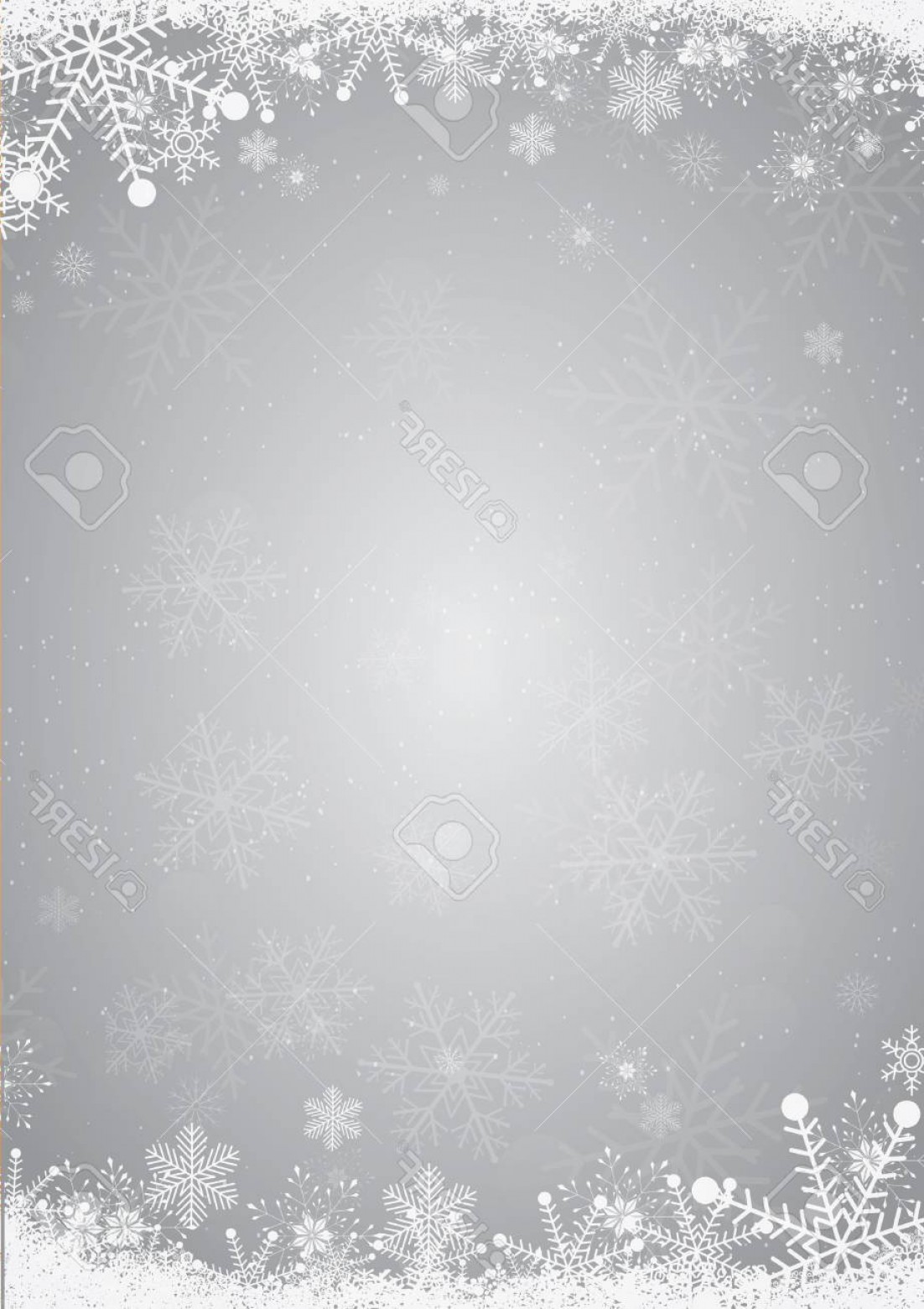 1102x1560 Photostock Vector Winter Silver Christmas Background With The Snow