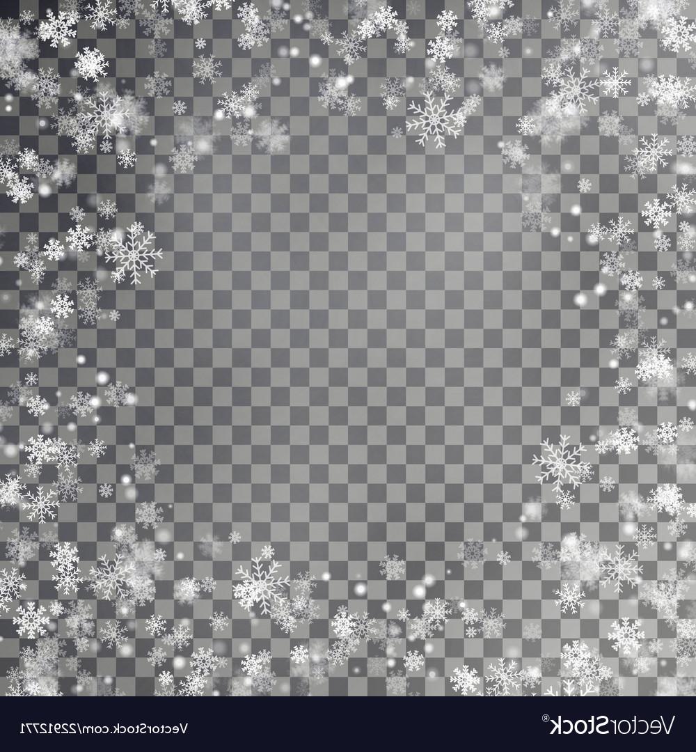Snowflake Border Vector at Vectorified.com | Collection of Snowflake ...