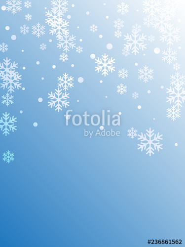 375x500 Winter Snowflakes And Circles Border Vector Design Unusual