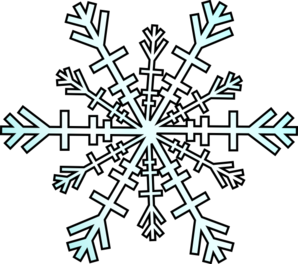 298x264 Snowflake Clip Art
