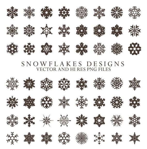 570x579 Snowflake Clipart Christmas Clipart Snow Frost Clipart Clip Etsy