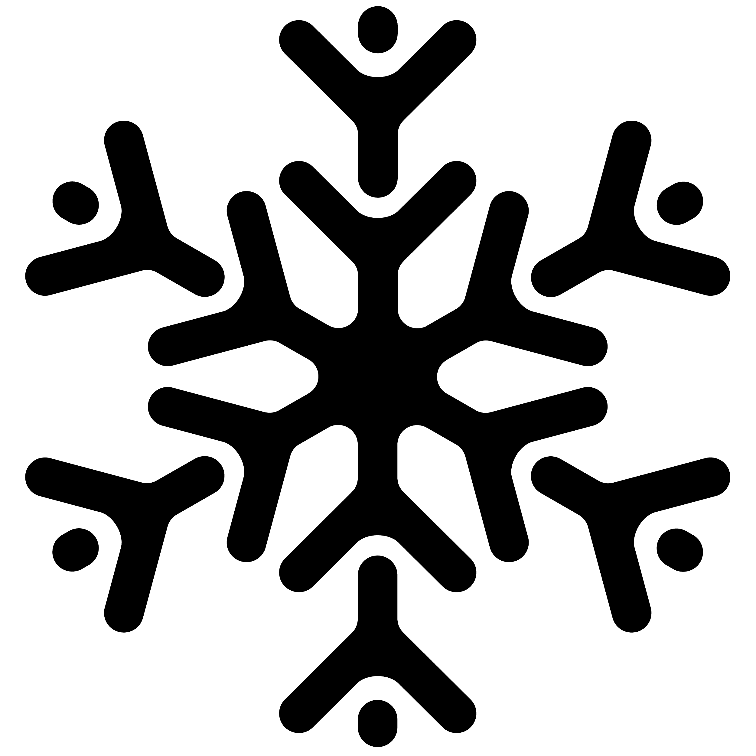 2500x2500 Winter Snowflakes Vector Free Png Images