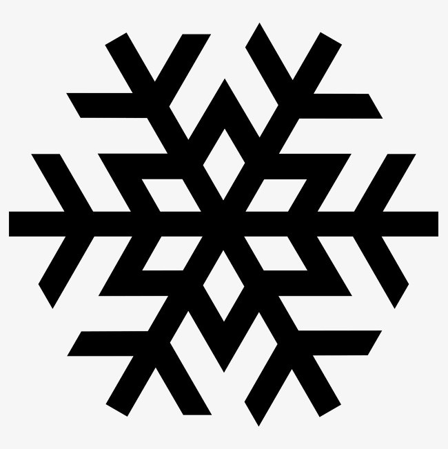 650x651 Vector Snowflake Clipart Clipart Portal