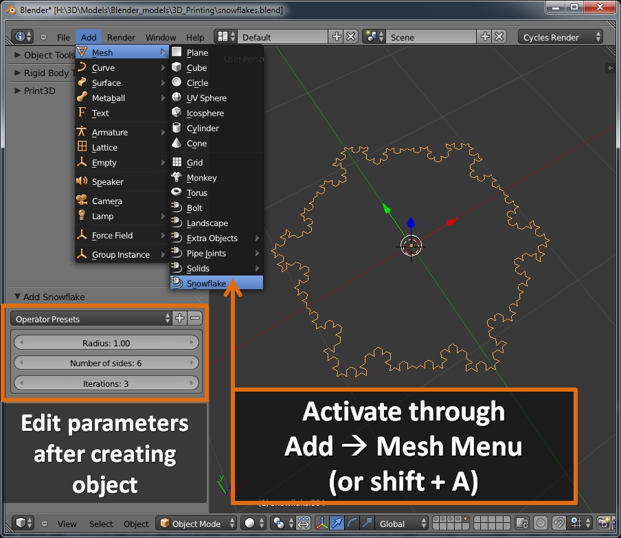 904x783 New Addon Snowflake Generator Bioblogical