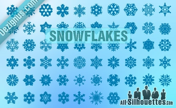 575x354 Vector Snowflake Free Vector Download
