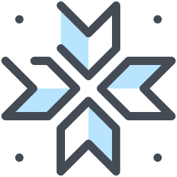 256x256 Snowflake Icon