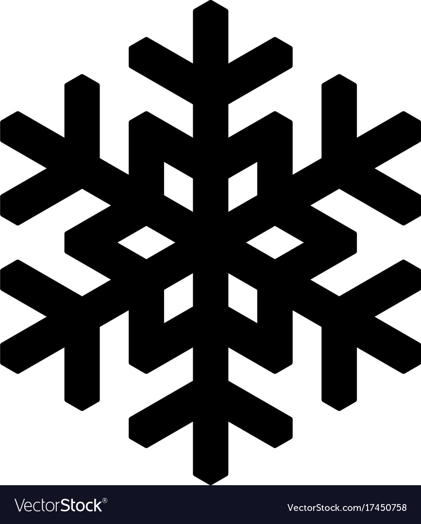 867x1080 Snowflake Icon Vector