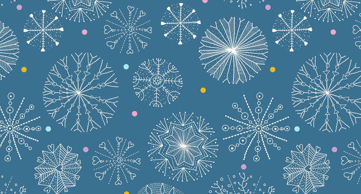 Snowflake Pattern Vector