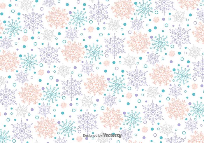 Snowflake Pattern Free Vector Art 700x490 Snowflake Pattern Free Vector Art