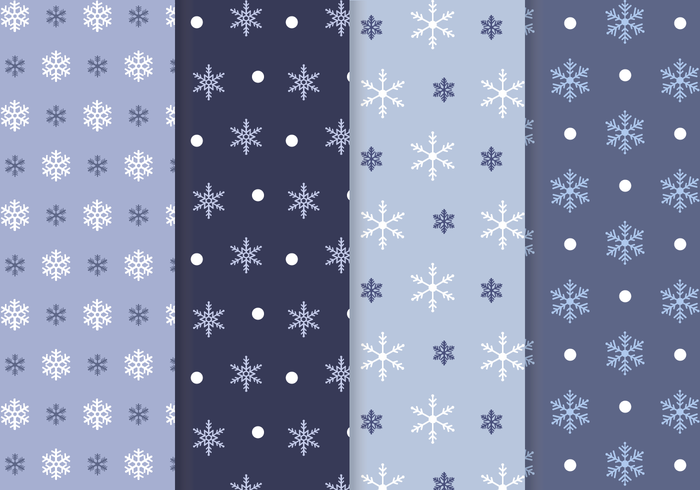 Snowflake Pattern Free Vector Art 700x490 Snowflake Pattern Free Vector Art