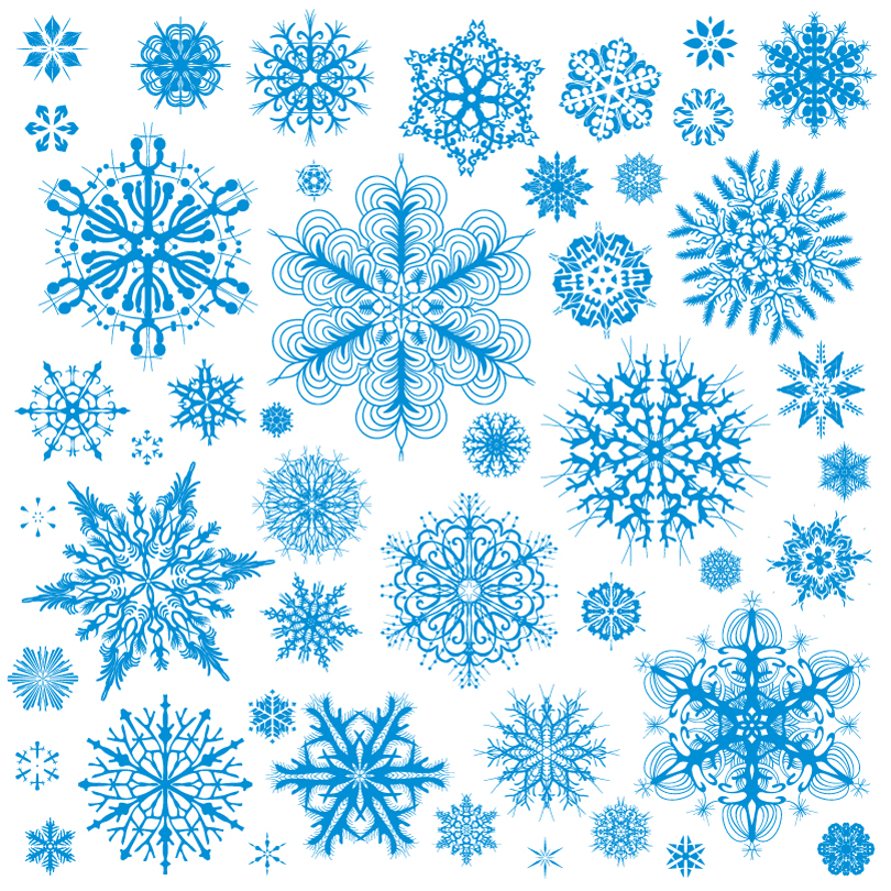 Snowflake Pattern Vector at Vectorified.com | Collection of Snowflake ...