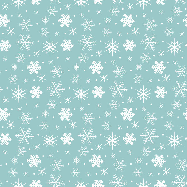 Winter Snowflake Seamless Pattern Vector Free Download 600x600 Winter Snowflake Seamless Pattern Vector Free Download
