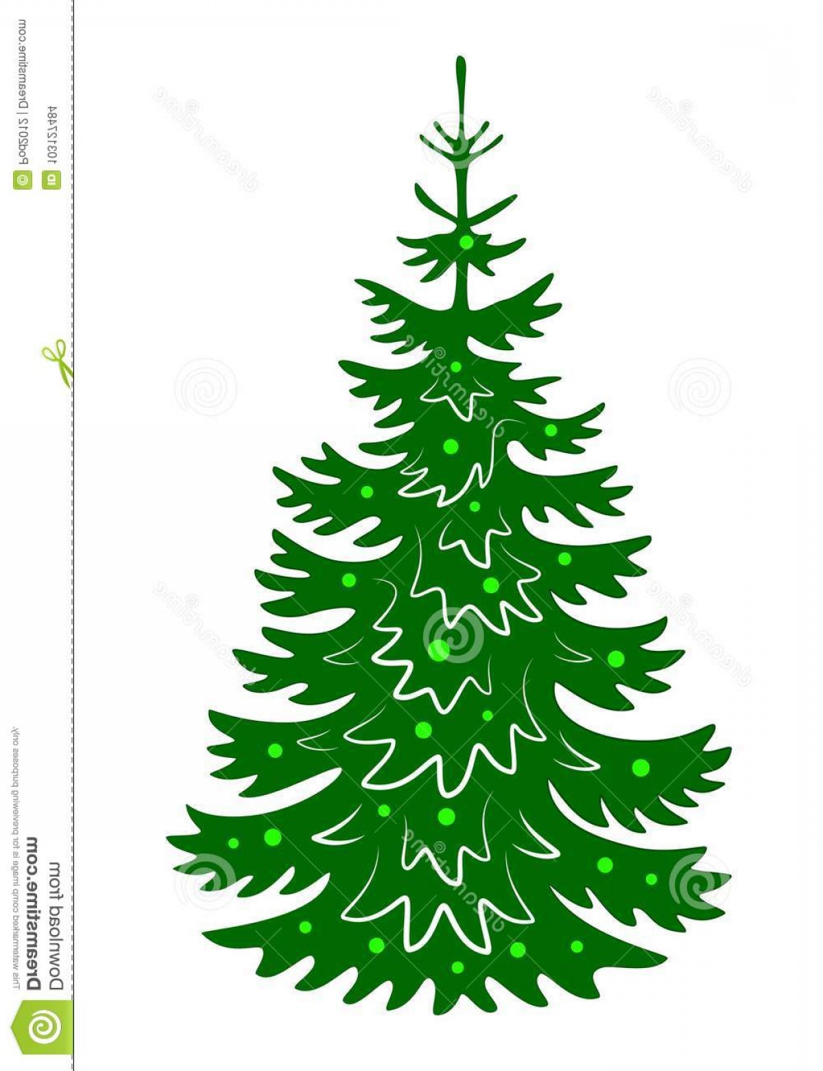 1200x1560 Christmas Tree Silhouette Snowflakes Template Design Greeting Card