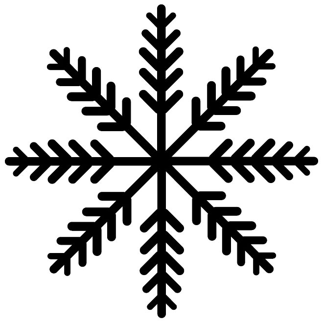 660x660 Snowflake Vector Clip Art Vp
