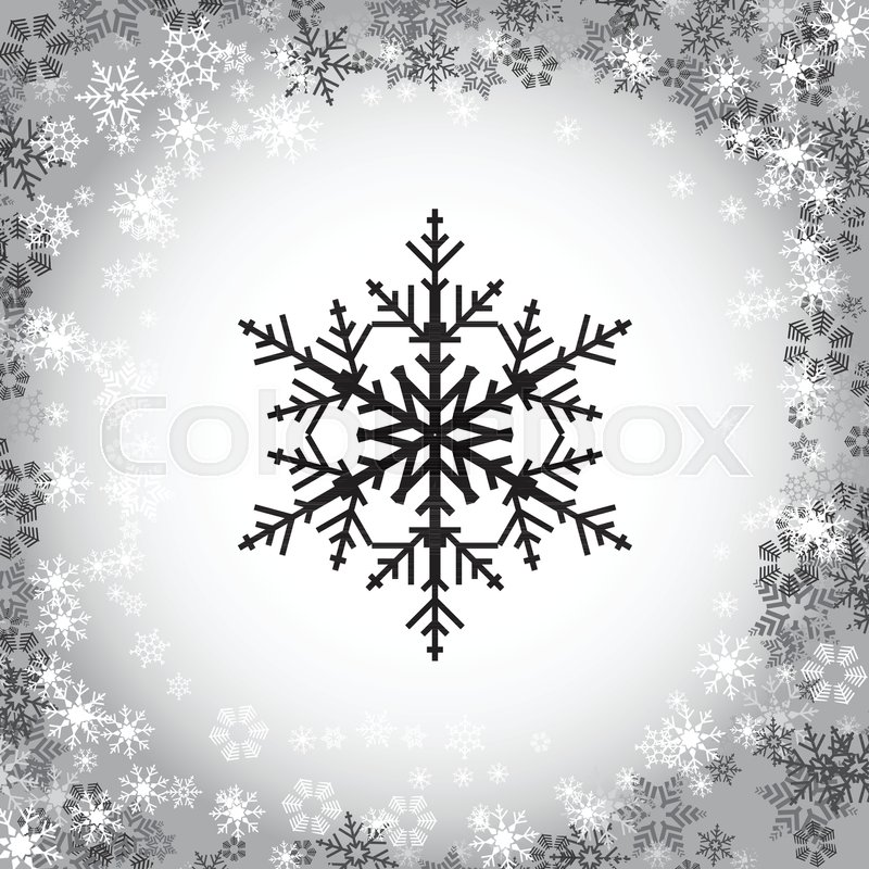 Simple Snow Icon Snowflake Vector Stock Vector Colourbox 800x800 Simple Snow Icon Snowflake Vector Stock Vector Colourbox